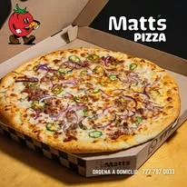 Pizza artesanal en caja